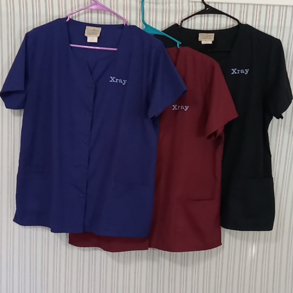 Lydia Tops - 3 Lydia Scrub Tops  Size Medium